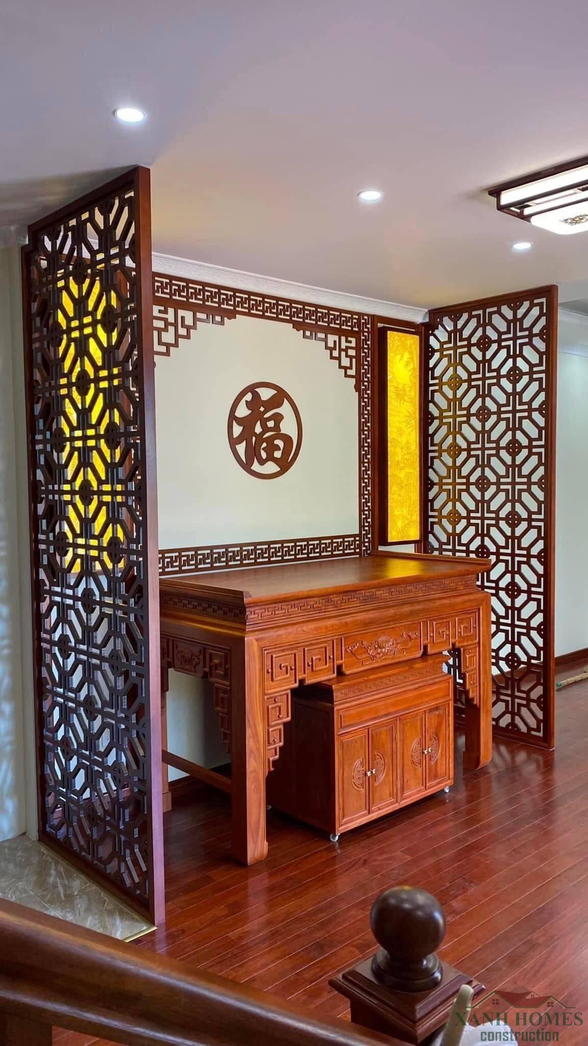 Thiết kế phòng thờ cho chung cư nhỏ: tinh gọn, ấm áp, riêng tư