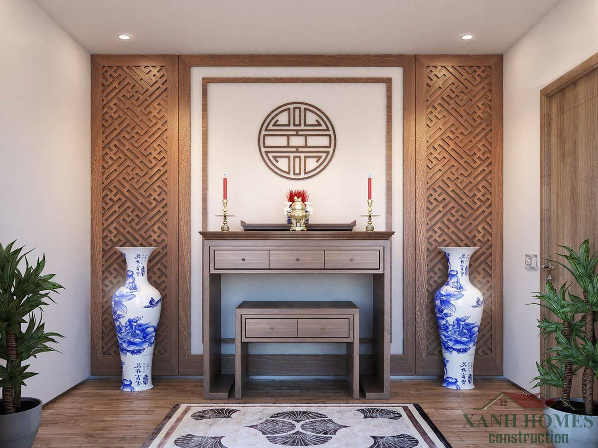 Cách bố trí bàn thờ đẹp: tam cấp, treo, tủ thờ – chọn sao cho đúng