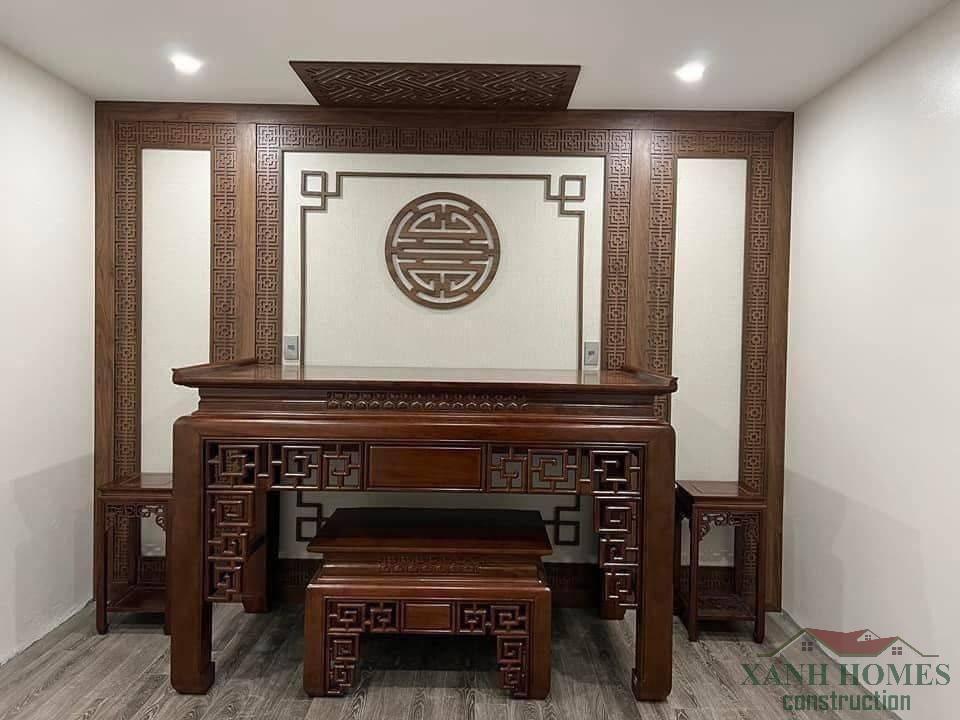 Màu sắc và trang trí phòng thờ: tinh tế, trang nhã, bền cảm xúc