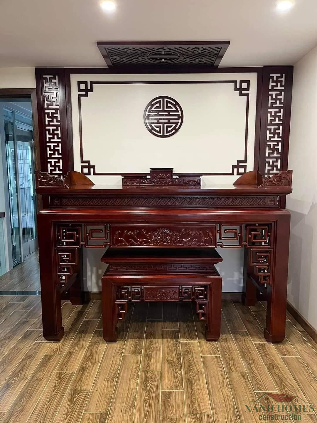 Màu sắc và trang trí phòng thờ: tinh tế, trang nhã, bền cảm xúc