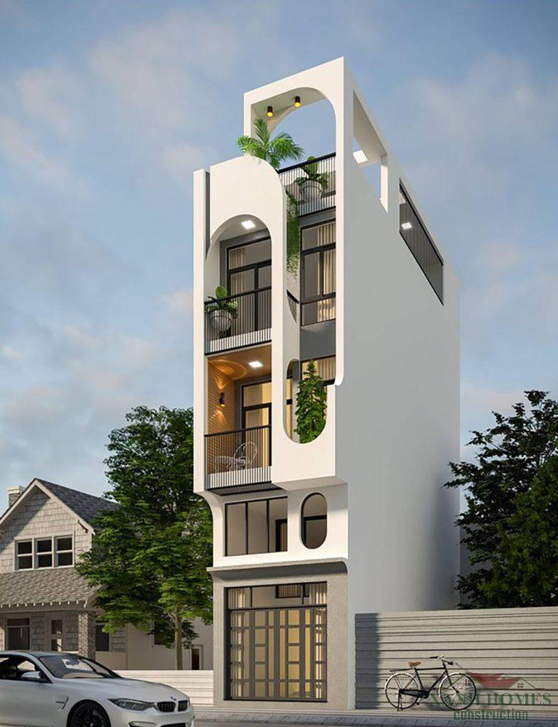 Top 5+ Mẫu Thiết Kế Chung Cư Mini 100m2 Có Thang Máy Hiện Đại Nhất