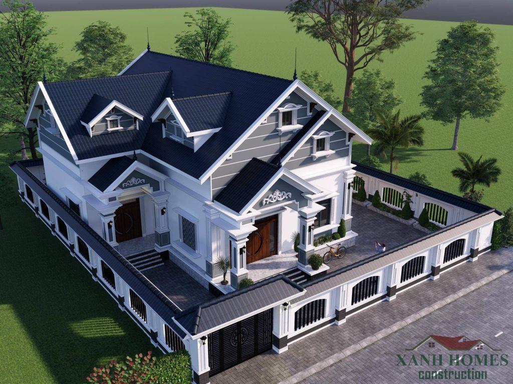 TOP 40+ Mẫu Thiết Kế Biệt Thự Mái Thái Xu Hướng 2025