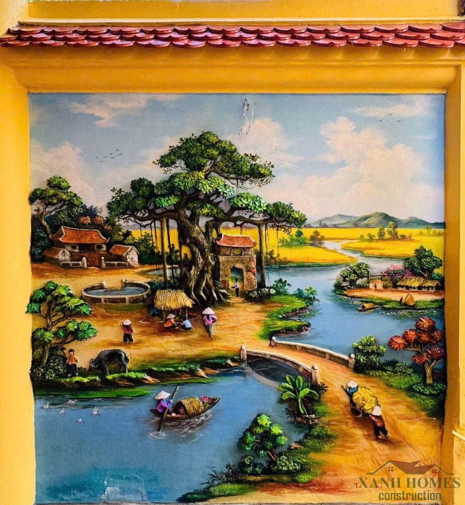 Quá trình xây dựng nội thất phòng thờ tâm linh của Sư Thầy ở Phú Xuyên