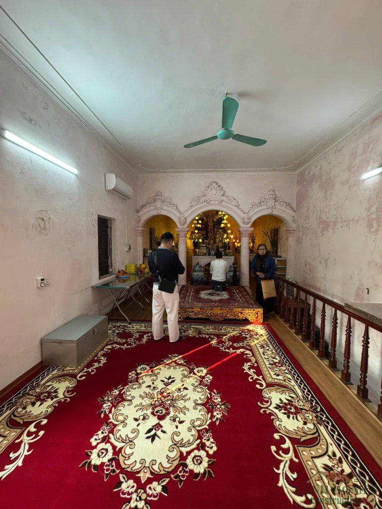 Quá trình xây dựng nội thất phòng thờ tâm linh của Sư Thầy ở Phú Xuyên