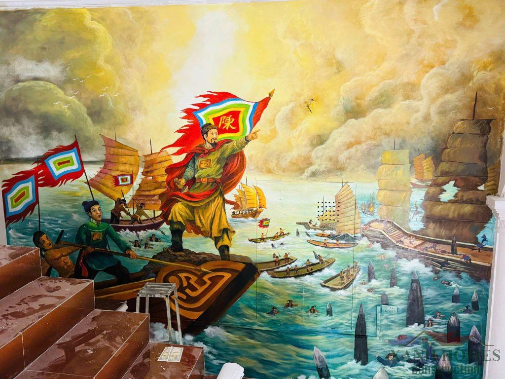 Quá trình xây dựng nội thất phòng thờ tâm linh của Sư Thầy ở Phú Xuyên