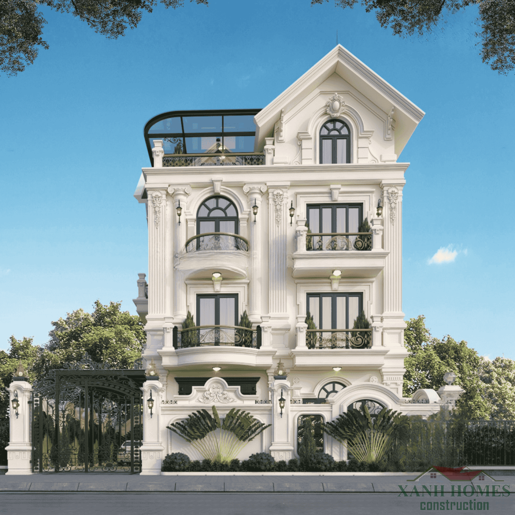 Biệt thự mái thái 2-3 tầng XanhHomes: Mẫu thiết kế Stunning, Sang trọng nhất 2024