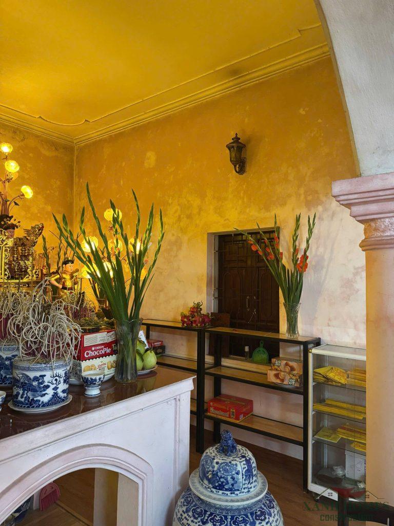 Quá trình xây dựng nội thất phòng thờ tâm linh của Sư Thầy ở Phú Xuyên