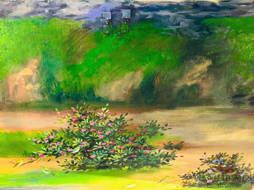 Quá trình xây dựng nội thất phòng thờ tâm linh của Sư Thầy ở Phú Xuyên