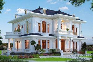 Nhà mái nhật 2 tầng đẹp XanhHomes: mẫu thiết kế hút mắt, bố trí thông minh, tối ưu ánh sáng gió, tiết kiệm chi phí, bền vững, phù hợp gia đình Việt, thi công nhanh, đẹp lâu