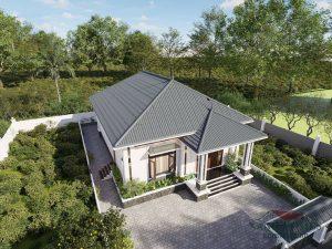 Biệt thự 1 tầng đẹp XanhHomes