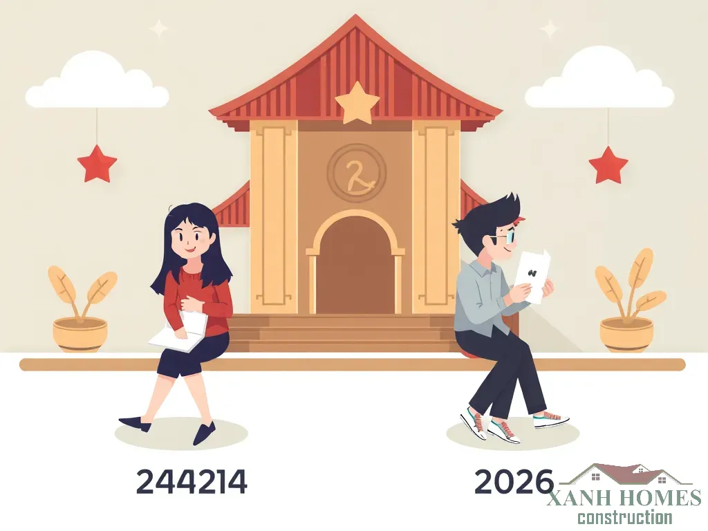 So sánh xây chung cư mini năm 2024 và 2026: Khác biệt gì?