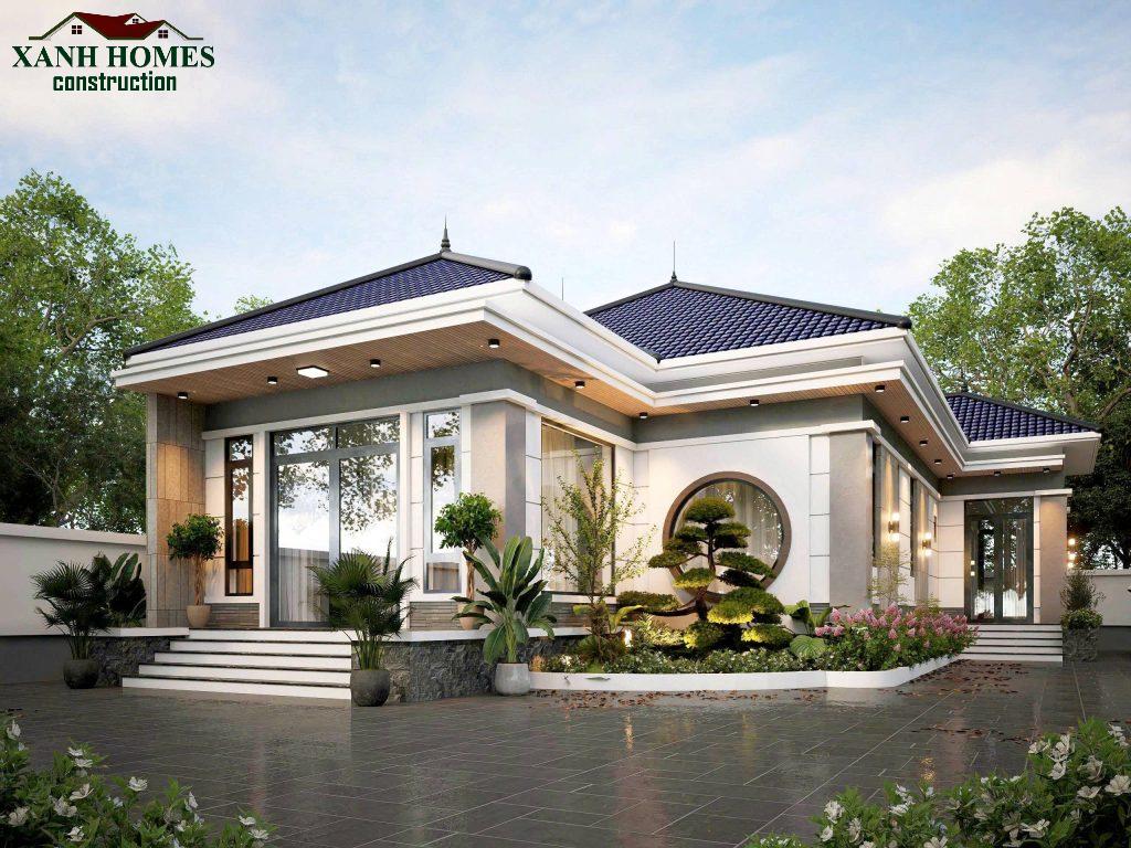 Khám Phá Bản Thiết Kế Biệt Thự Vườn Mái Nhật 1 Tầng 12x20m Đậm Chất Nghỉ Dưỡng